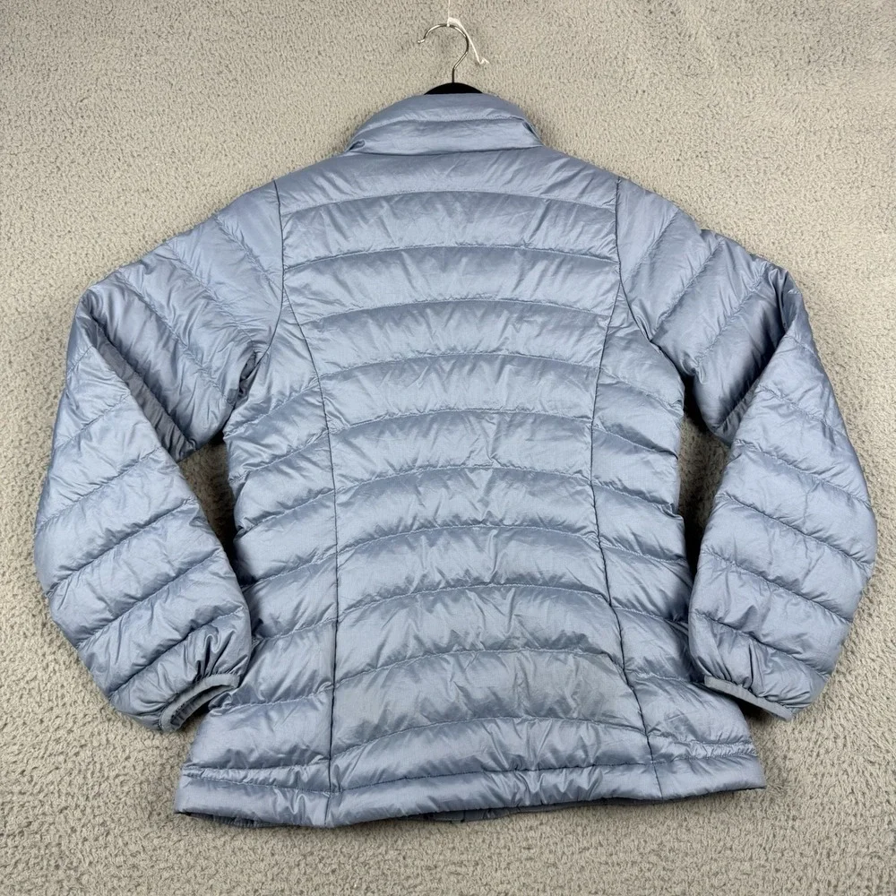 Patagonia Jacket Kids Large 12 Sky Blue Youth Down Sweater‎ Puffer Coat Full Zip